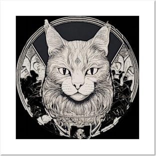 symbolism cat art pt6 Posters and Art